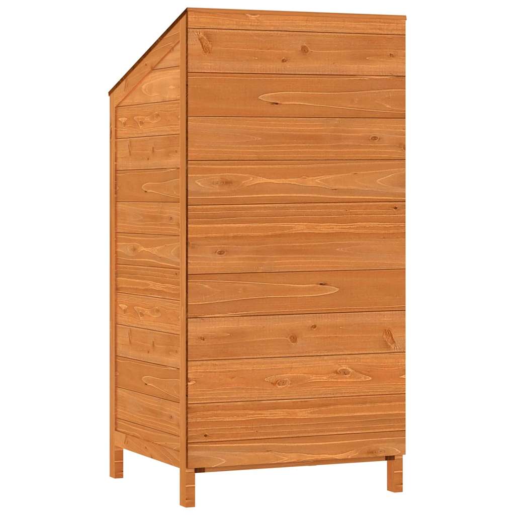 Capanno da Giardino Marrone 55x52x112 cm Legno di Abete