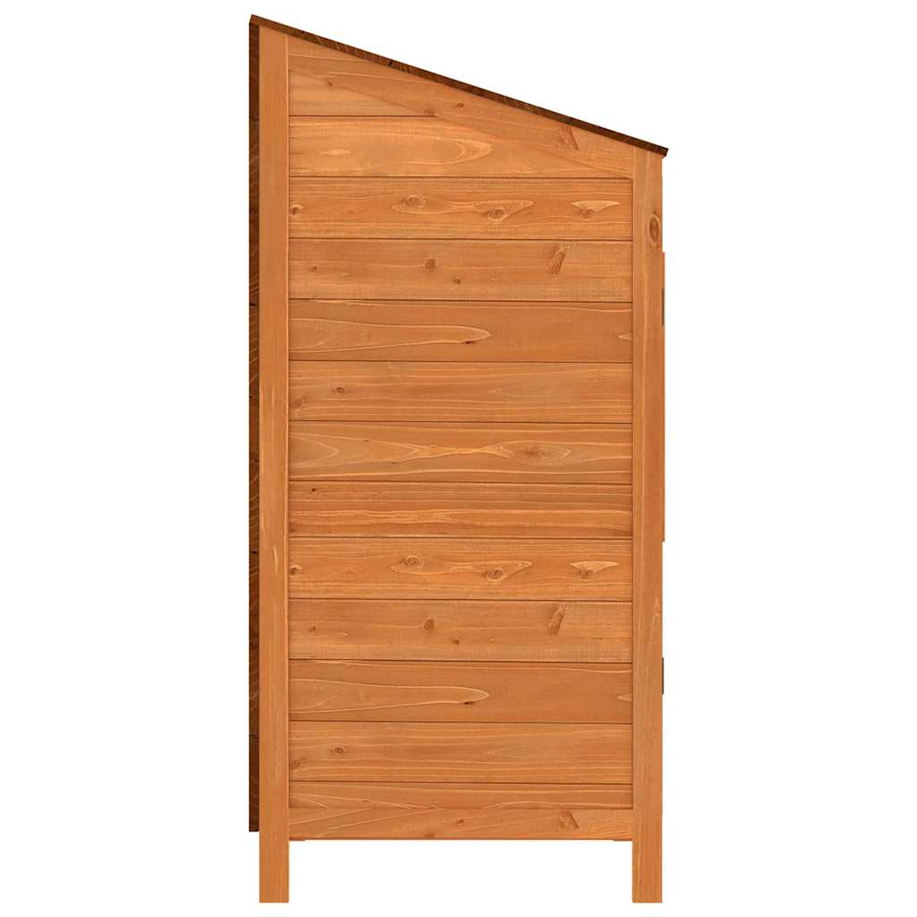 Capanno da Giardino Marrone 55x52x112 cm Legno di Abete