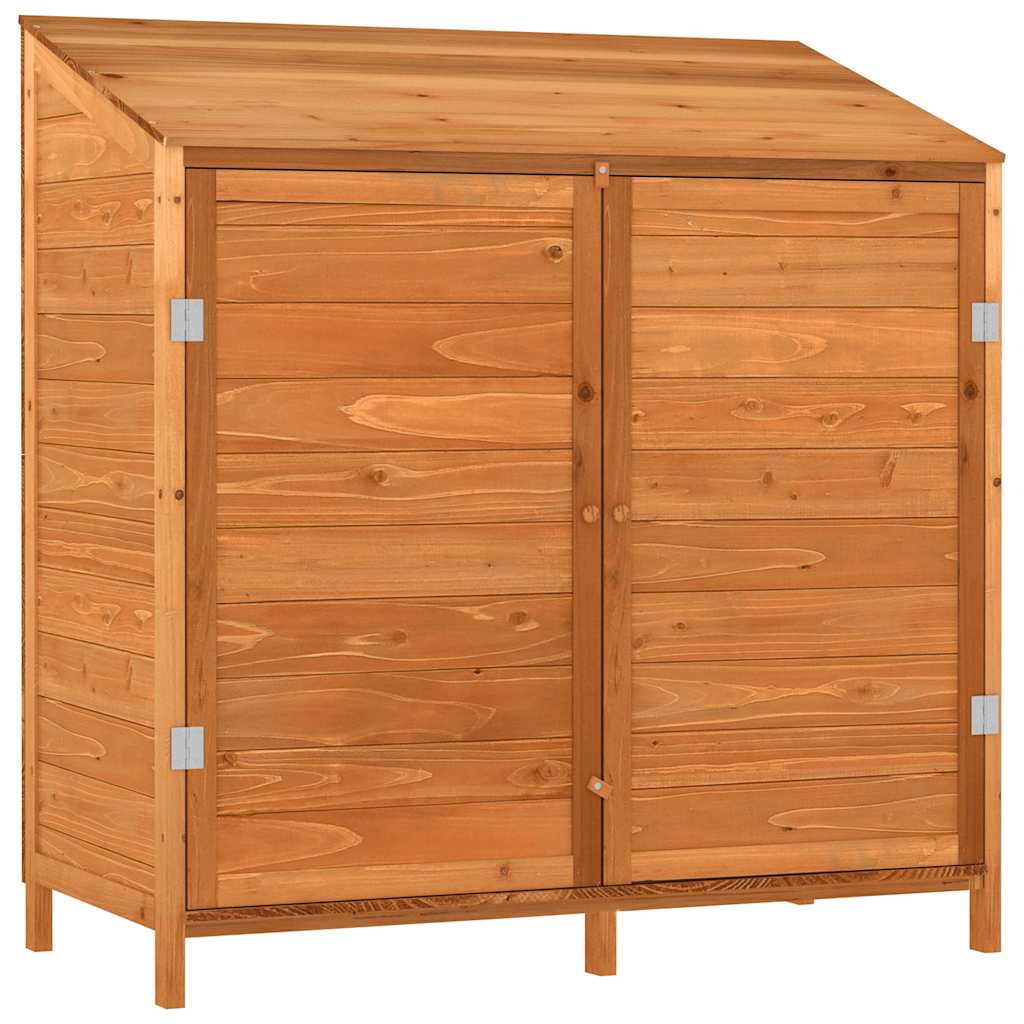 Capanno da Giardino Marrone 102x52x112 cm Legno Massello Abete