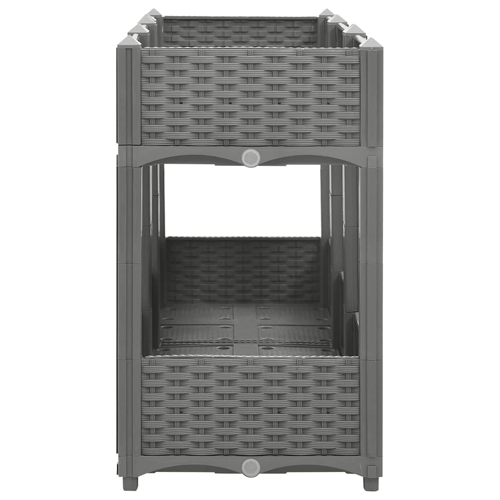 Fioriera Rialzata 120x40x71 cm in Polipropilene
