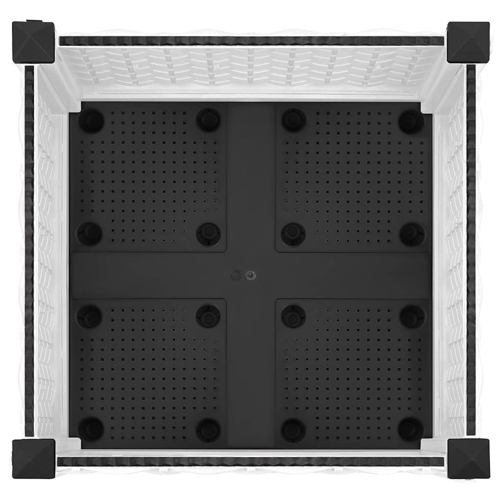 Fioriera Rialzata 40x40x23 cm in Polipropilene