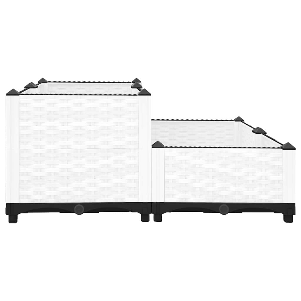 Fioriera Rialzata 80x80x38 cm in Polipropilene
