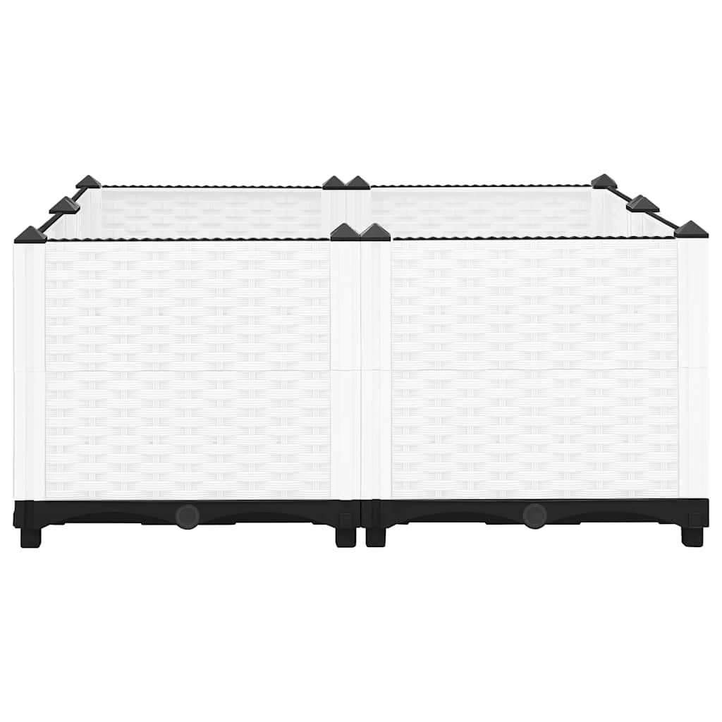 Fioriera Rialzata 80x80x38 cm in Polipropilene