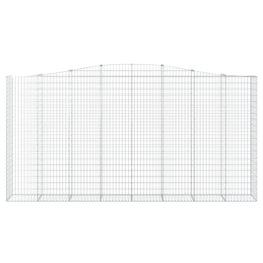 Cesto Gabbione ad Arco Argento 400x50x200/220 cm