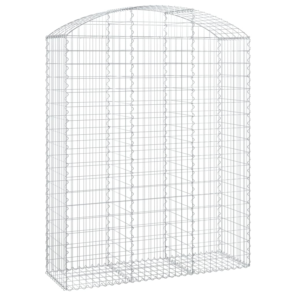 Cesto Gabbione ad Arco 150x50x180/200 cm Ferro Zincato