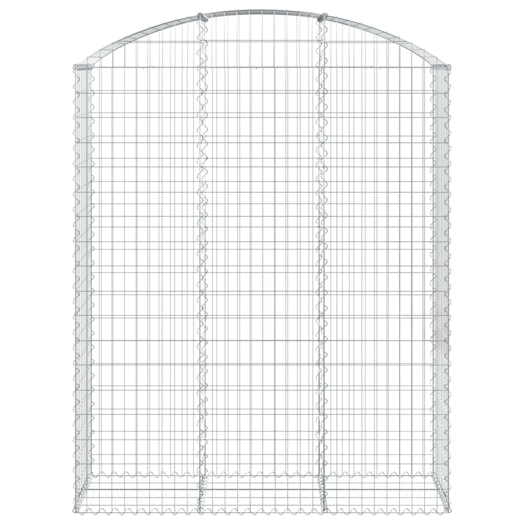 Cesto Gabbione ad Arco 150x50x180/200 cm Ferro Zincato