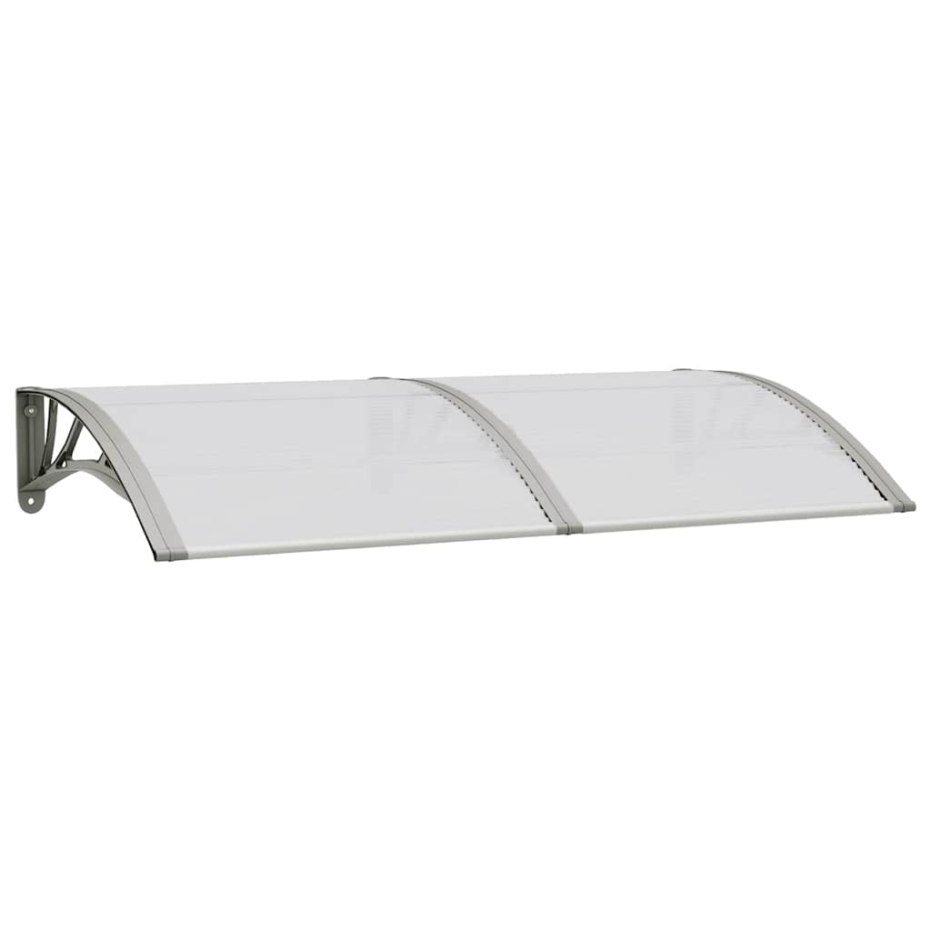 Tettoia per Porta Grigia 150x75 cm in Policarbonato