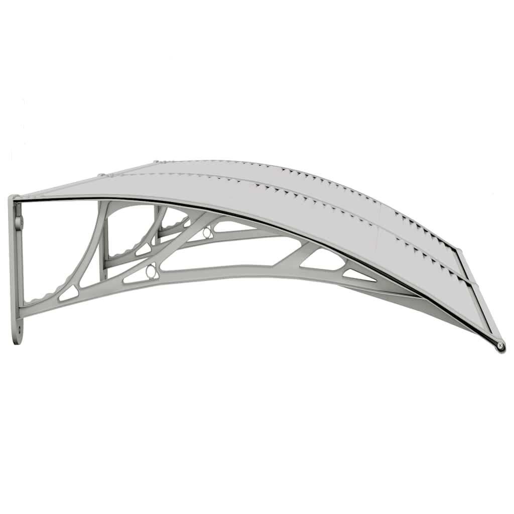 Tettoia per Porta Grigia 150x75 cm in Policarbonato