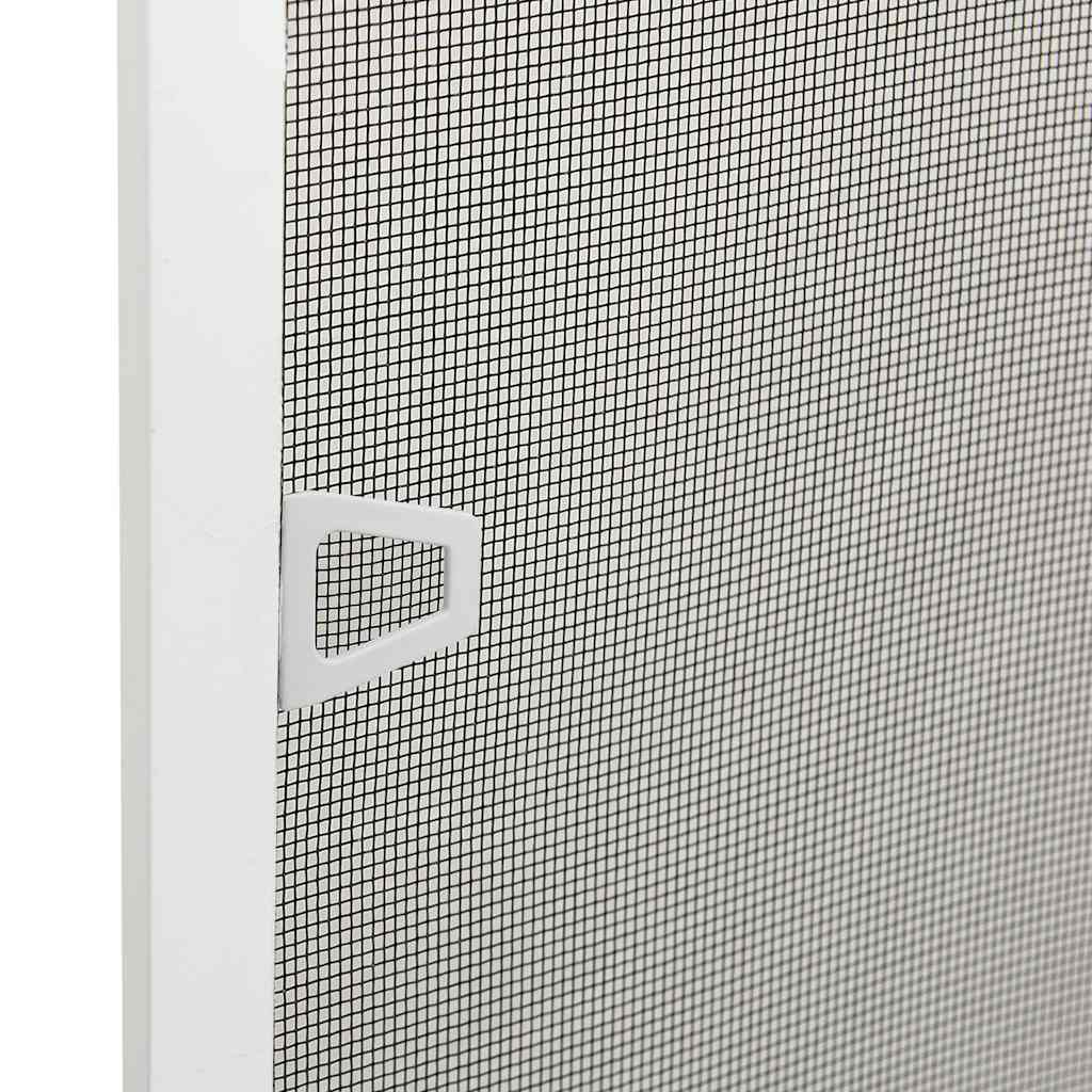 Zanzariera per Finestre Bianca 100x120 cm