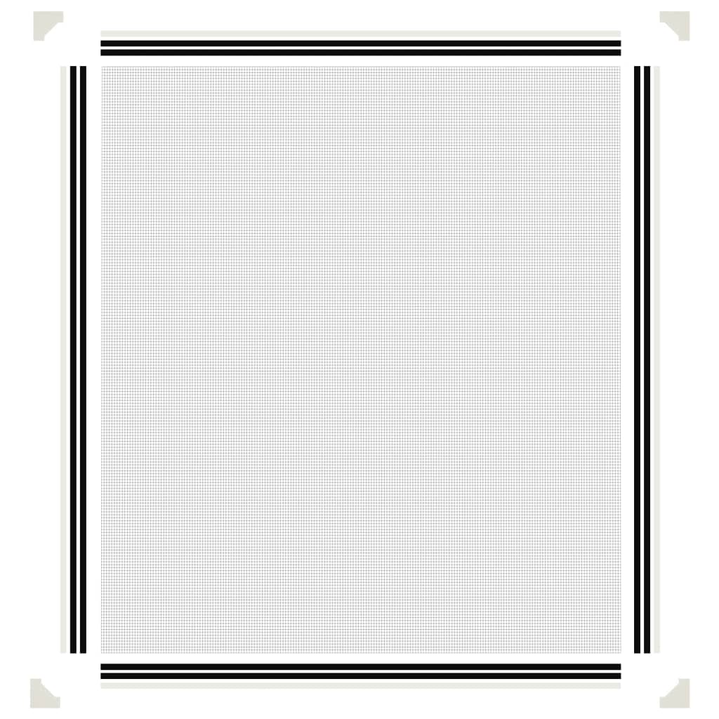 Zanzariera Magnetica per Finestre Bianca 130x150 cm