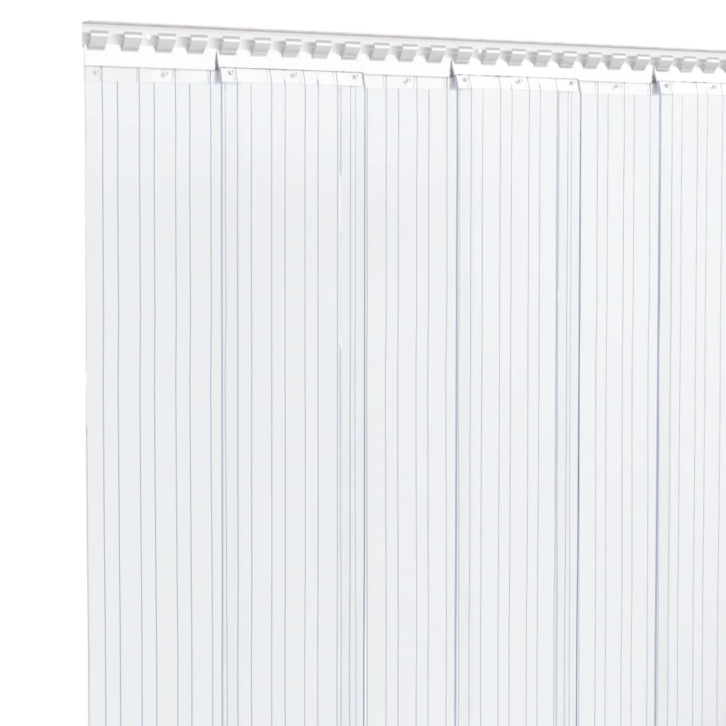 Tenda per Porte Trasparente 300 mm x 2,6 mm 25 m in PVC