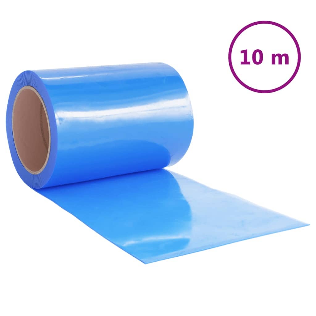 Tenda per Porte Blu 300 mm x 2,6 mm 10 m in PVC