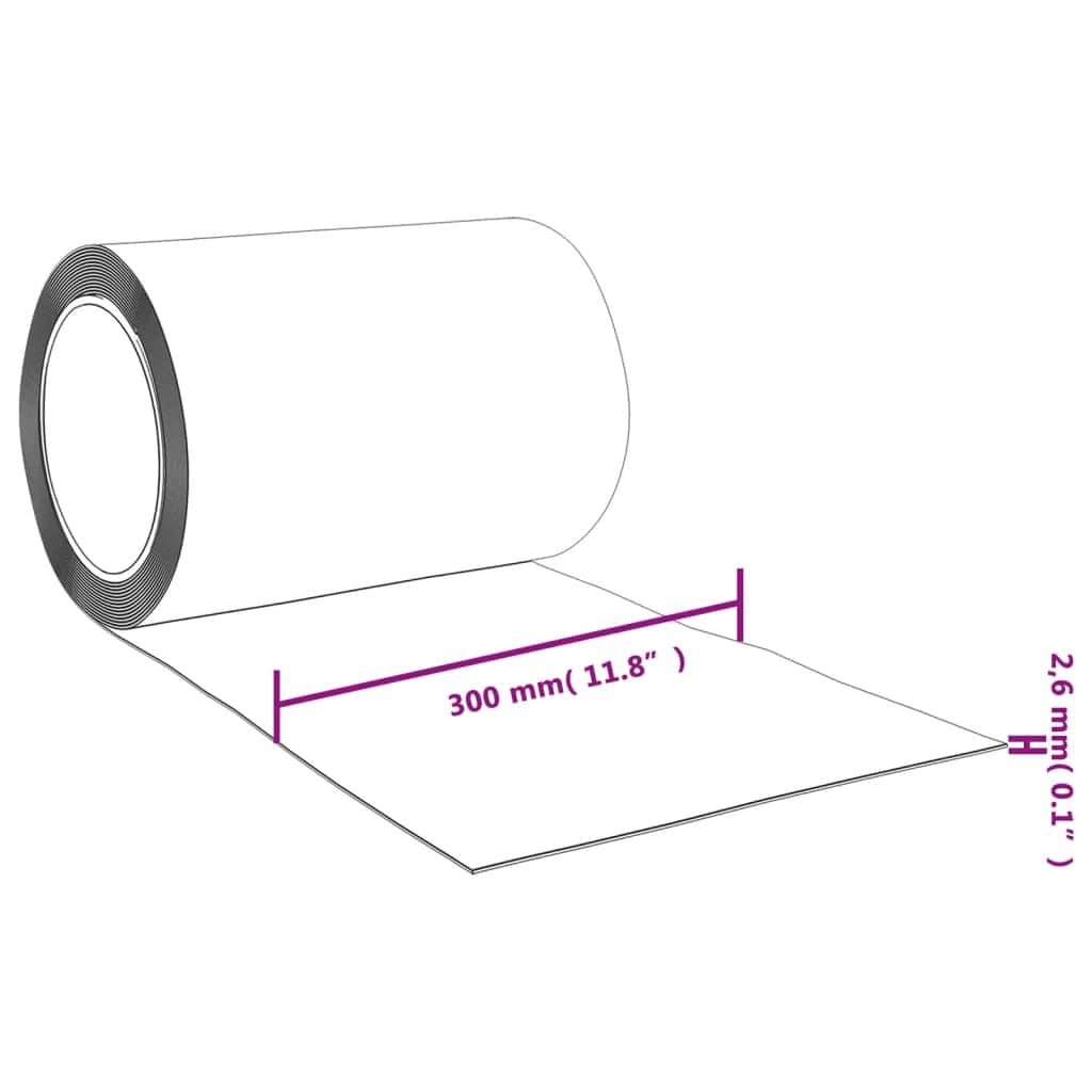 Tenda per Porte Blu 300 mm x 2,6 mm 25 m in PVC