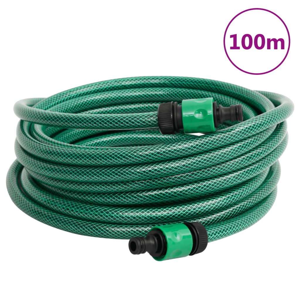 Tubo Flessibile per Piscina Verde 100 m PVC