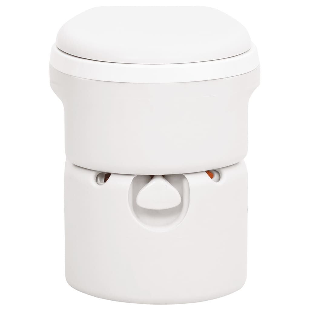 Toilette Integrata da Campeggio Bianca 24+17 L HDPE e PP