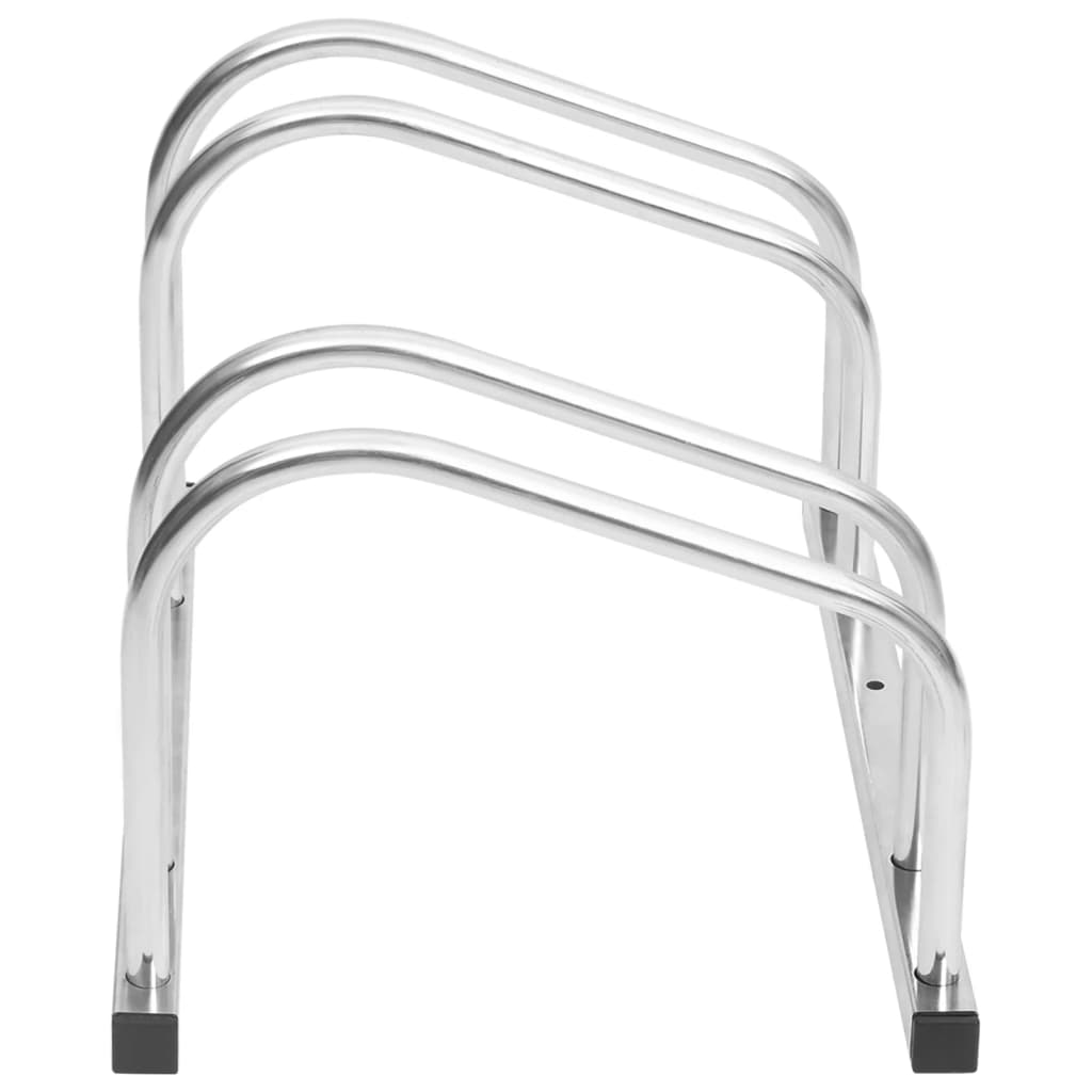 Portabici per 2 Biciclette Acciaio Zincato
