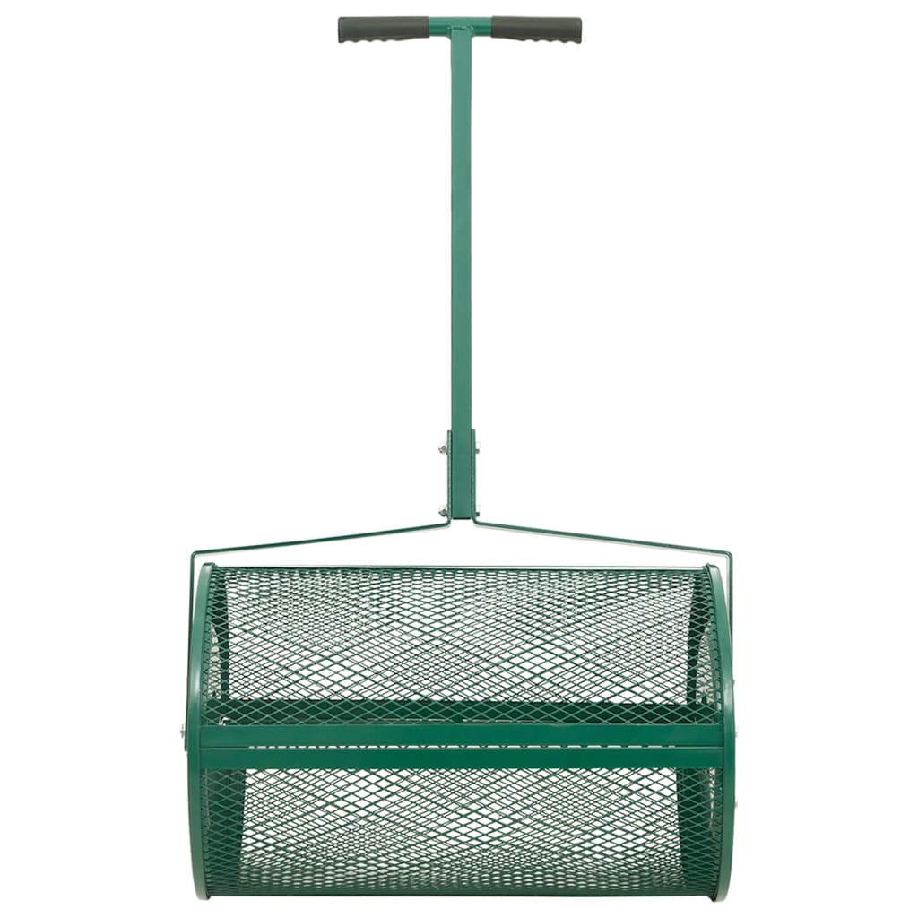 Spandiconcime Verde Ø40x60 cm in Acciaio