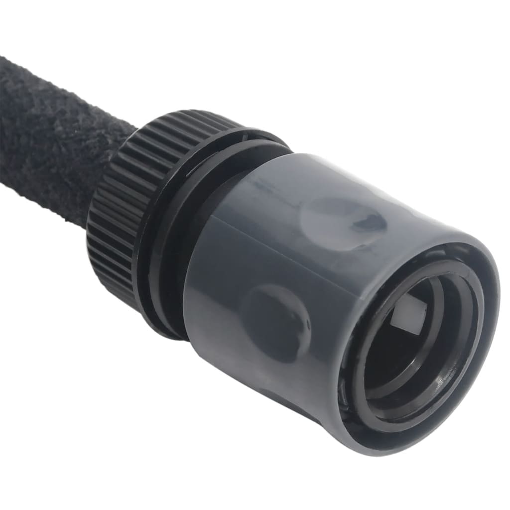 Tubo di Irrigazione da Giardino Nero 0,6" 100 m in Gomma
