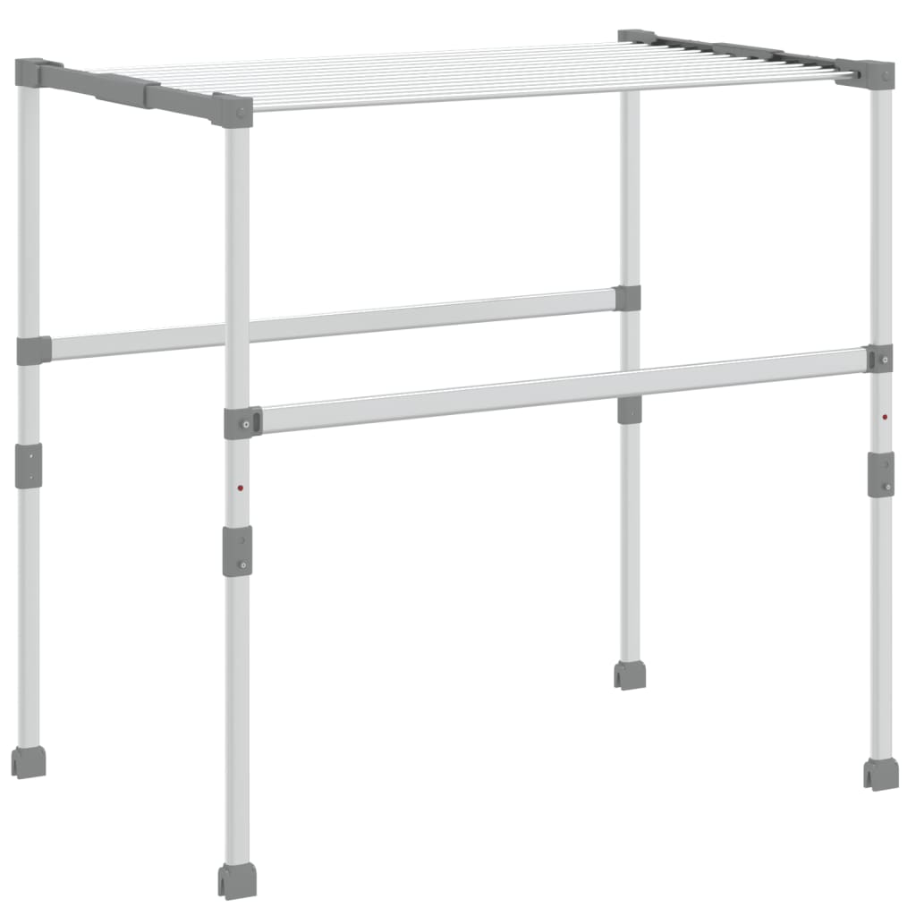 Stendibiancheria 83x(50-55)x(40-85) cm in Alluminio