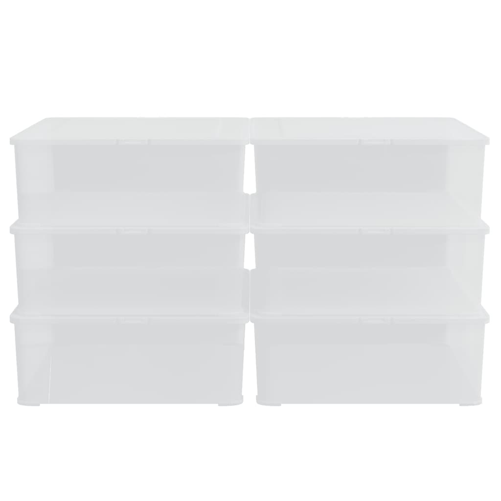 Contenitori in Plastica 6 pz 5 L Impilabili