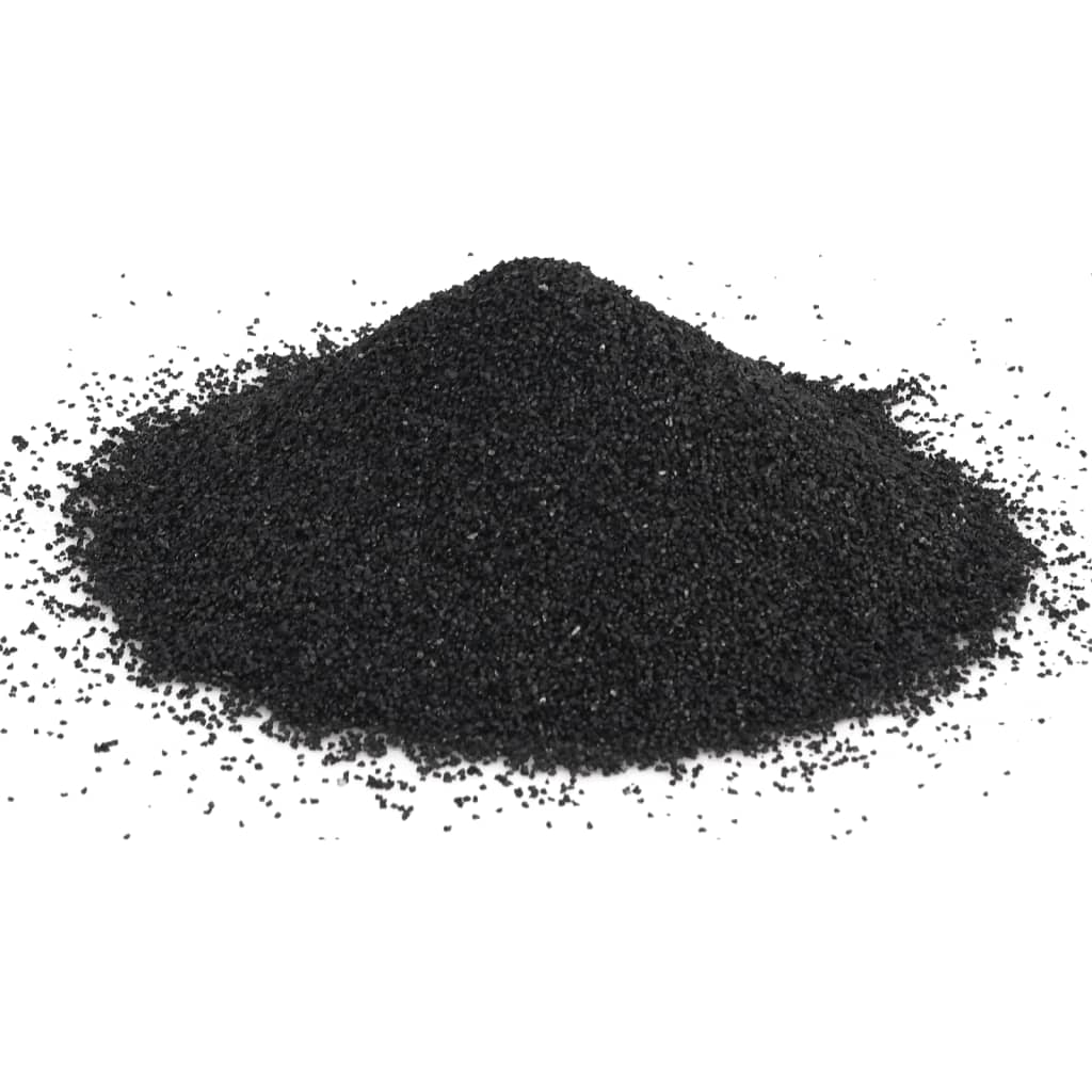 Sabbia per Acquari 25 kg Nera 0,2-2 mm