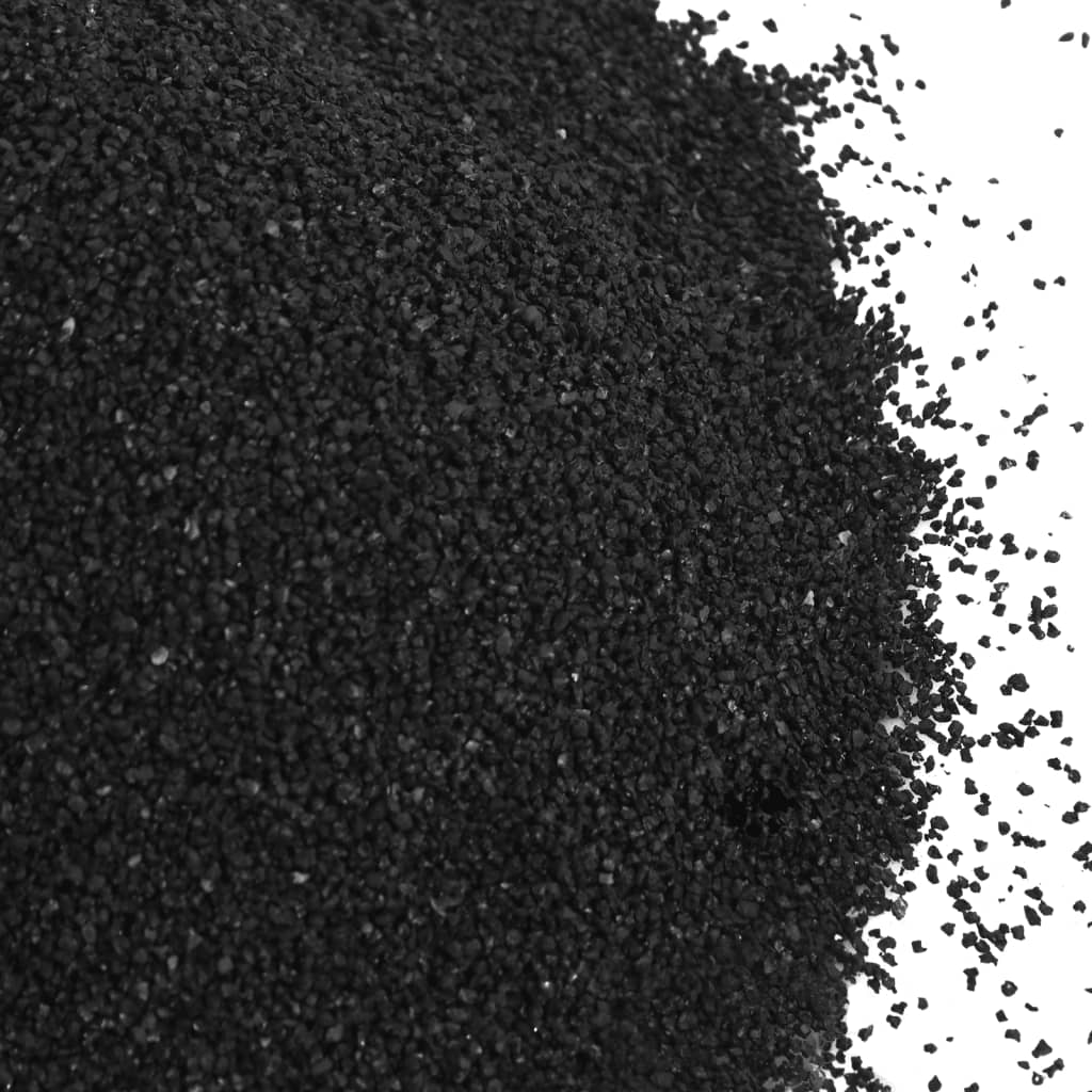 Sabbia per Acquari 25 kg Nera 0,2-2 mm