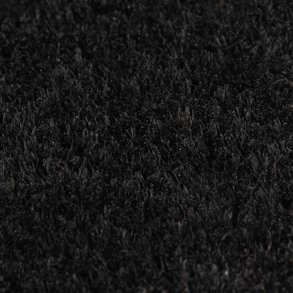 Zerbini 2 pz Neri 40x60 cm in Fibra di Cocco