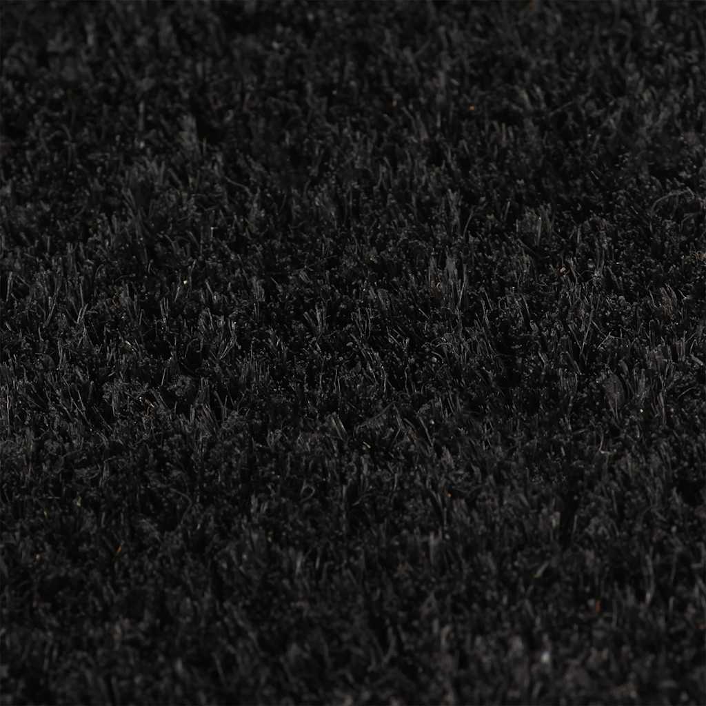 Zerbino Nero 100x200 cm in Fibra di Cocco