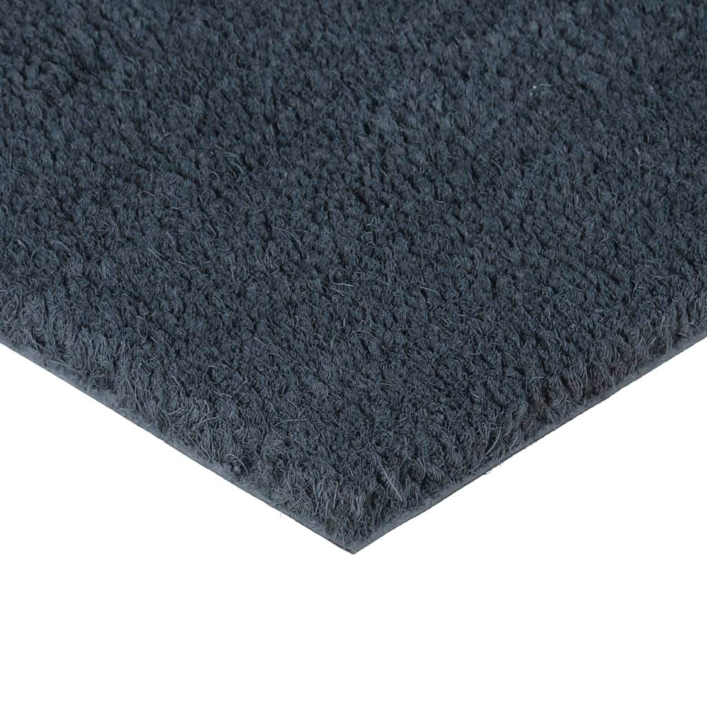 Zerbino Grigio Scuro 50x80 cm Fibra di Cocco