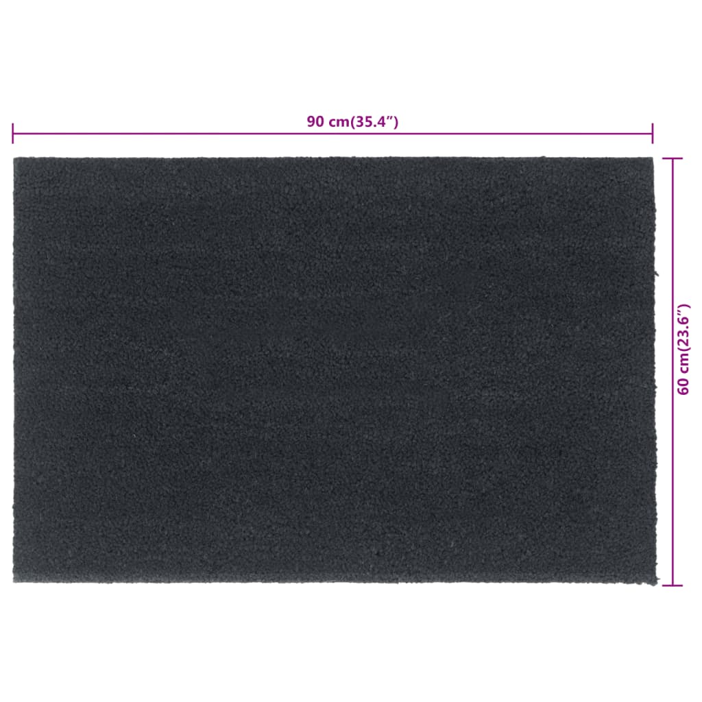 Zerbino Grigio Scuro 60x90 cm Fibra di Cocco