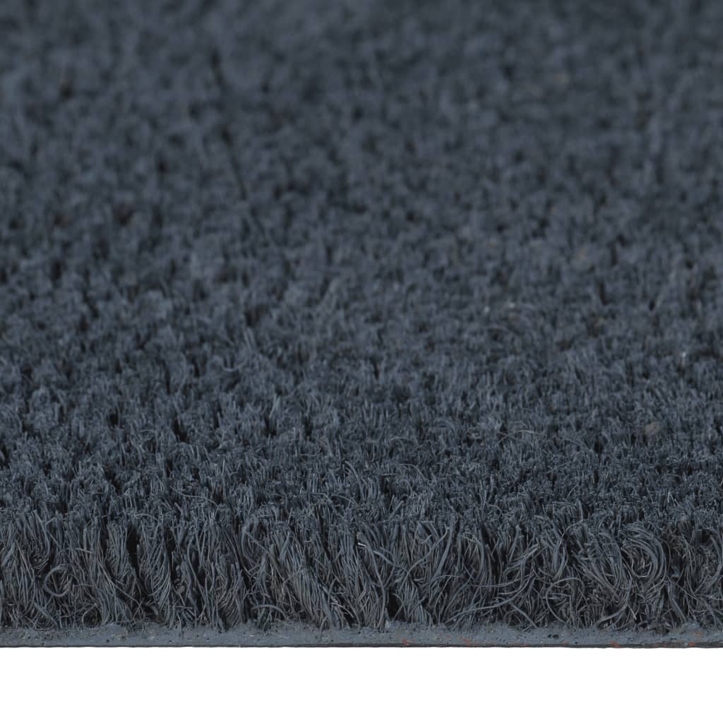 Zerbino Grigio Scuro 90x150 cm Fibra di Cocco