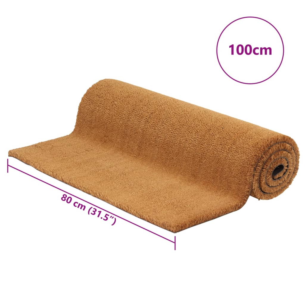 Zerbino Naturale 80x100 cm in Fibra di Cocco