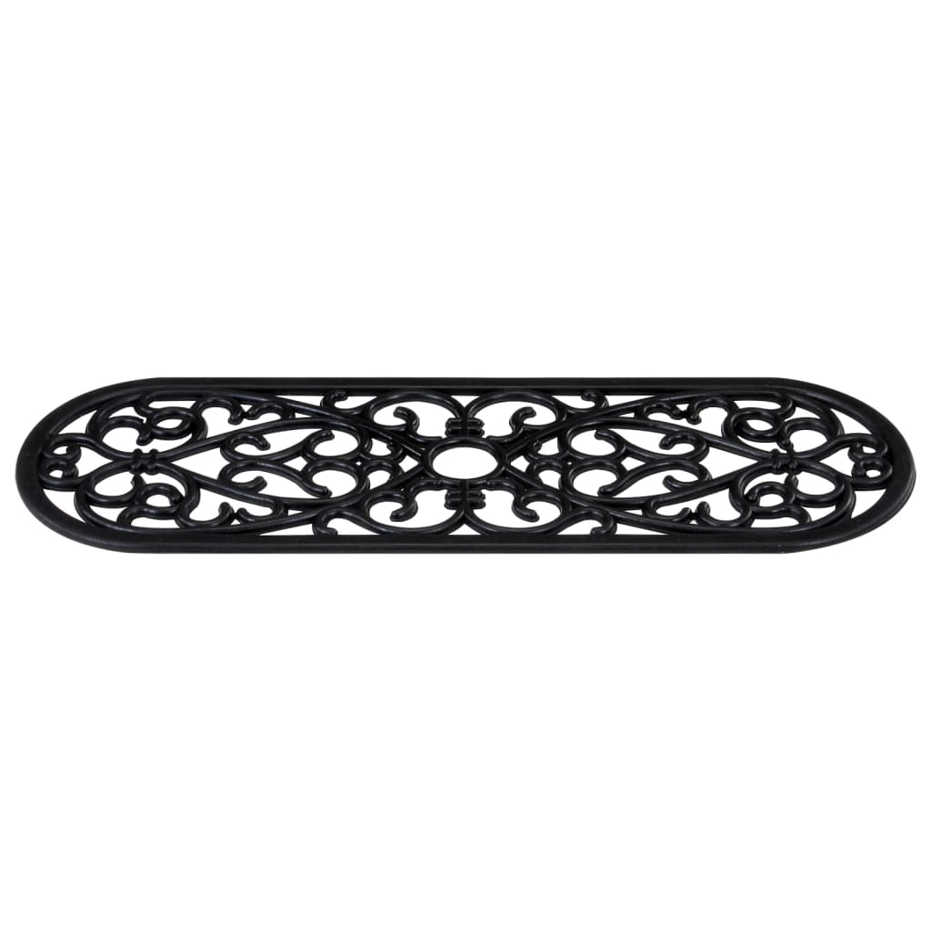 Tappetino per Scale 5 pz 25x75 cm in Gomma