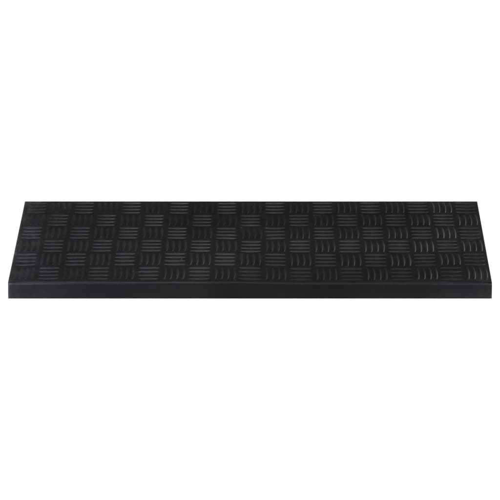Tappetino per Scale 5 pz 25x75 cm in Gomma