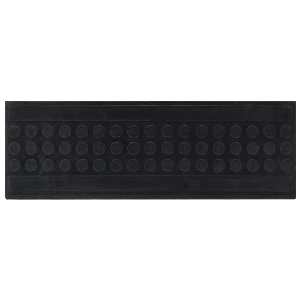 Tappetino per Scale 10 pz 25x75 cm in Gomma