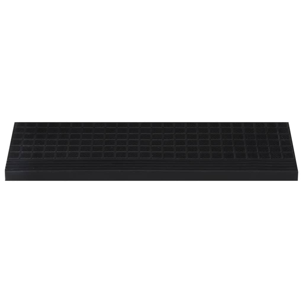 Tappetino per Scale 5 pz 25x75 cm in Gomma