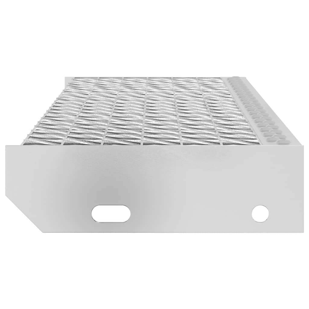 Gradino in Griglia 70x24x7 cm Acciaio Zincato
