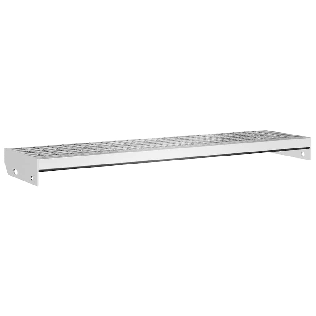 Gradino in Griglia 90x24x7 cm Acciaio Zincato