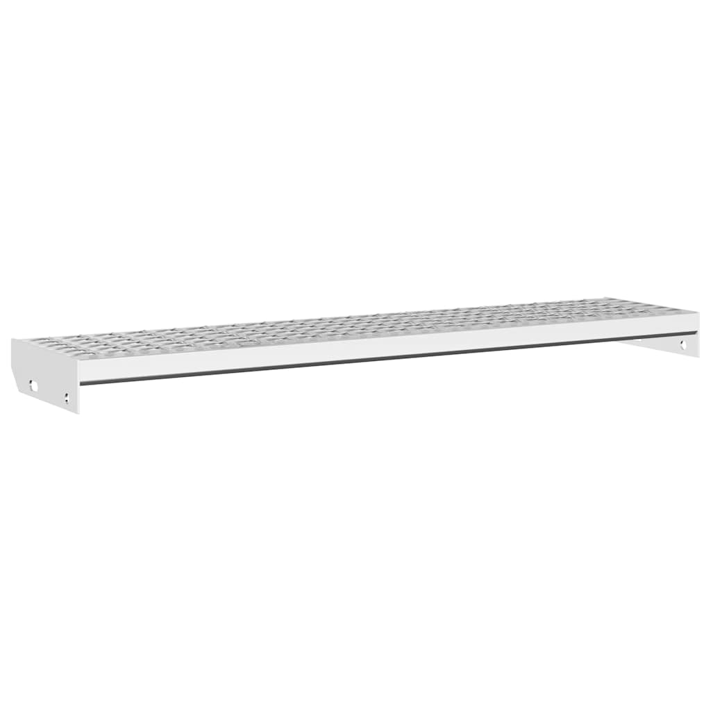 Gradino in Griglia 100x24x7 cm Acciaio Zincato