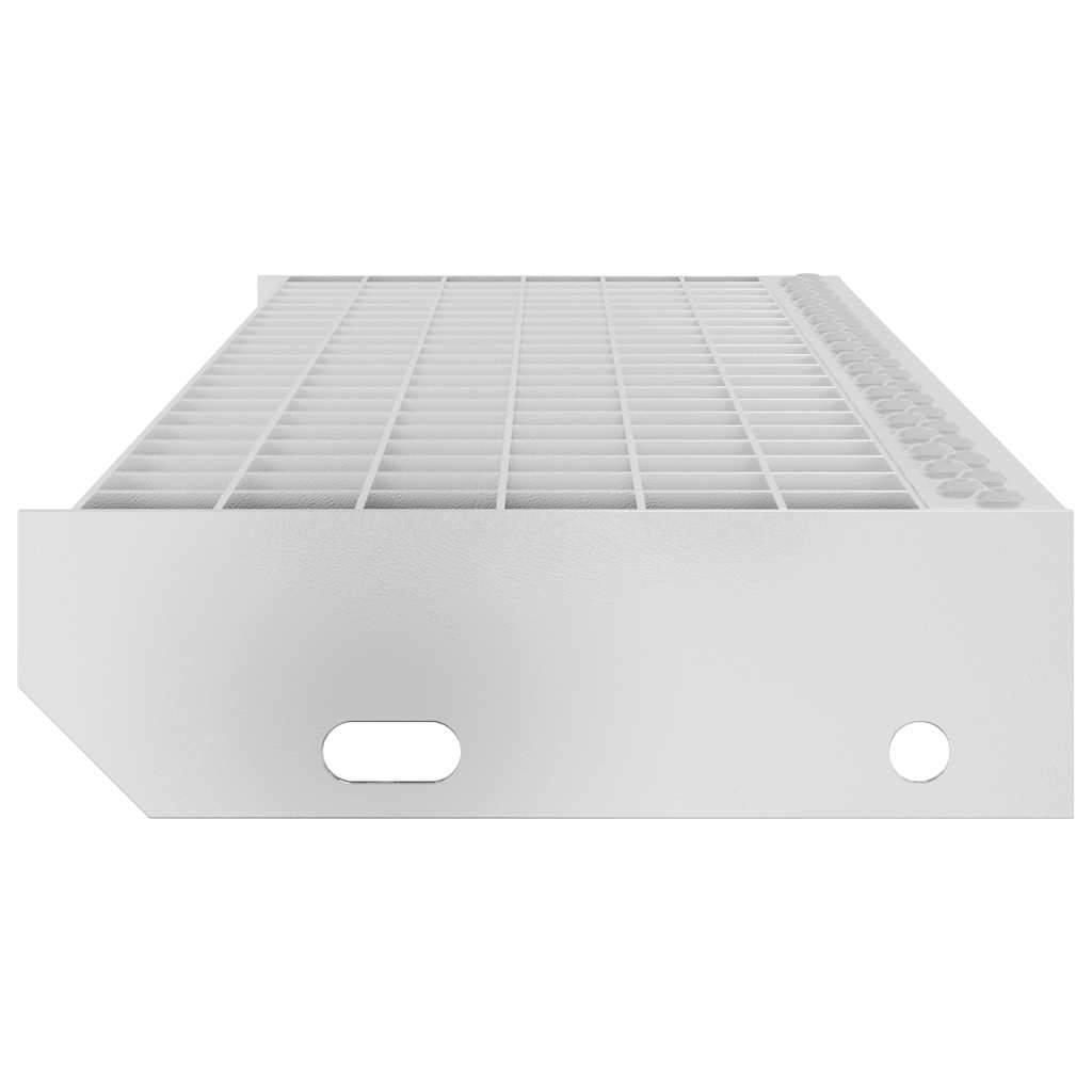 Gradino in Griglia 70x24x7 cm Acciaio Zincato