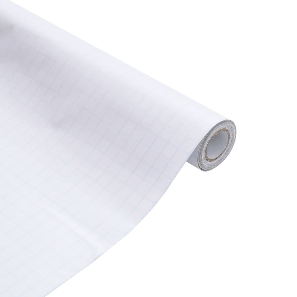 Pellicola per Finestra Smerigliata Bianca 45x2000 cm PVC
