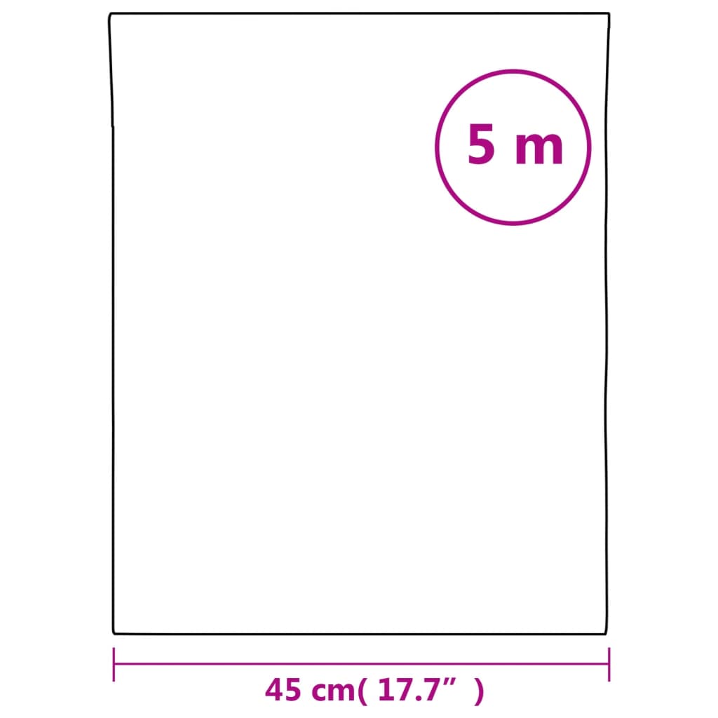 Pellicola per Finestra Design Smerigliato Strisce 45x500 cm PVC