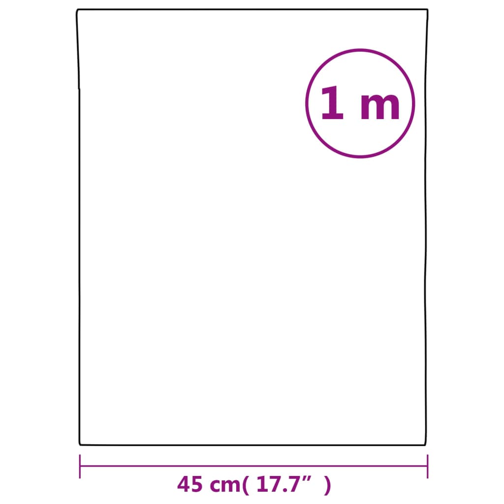 Pellicole a Specchio 2 pz Autoadesive 45x100 cm in PET