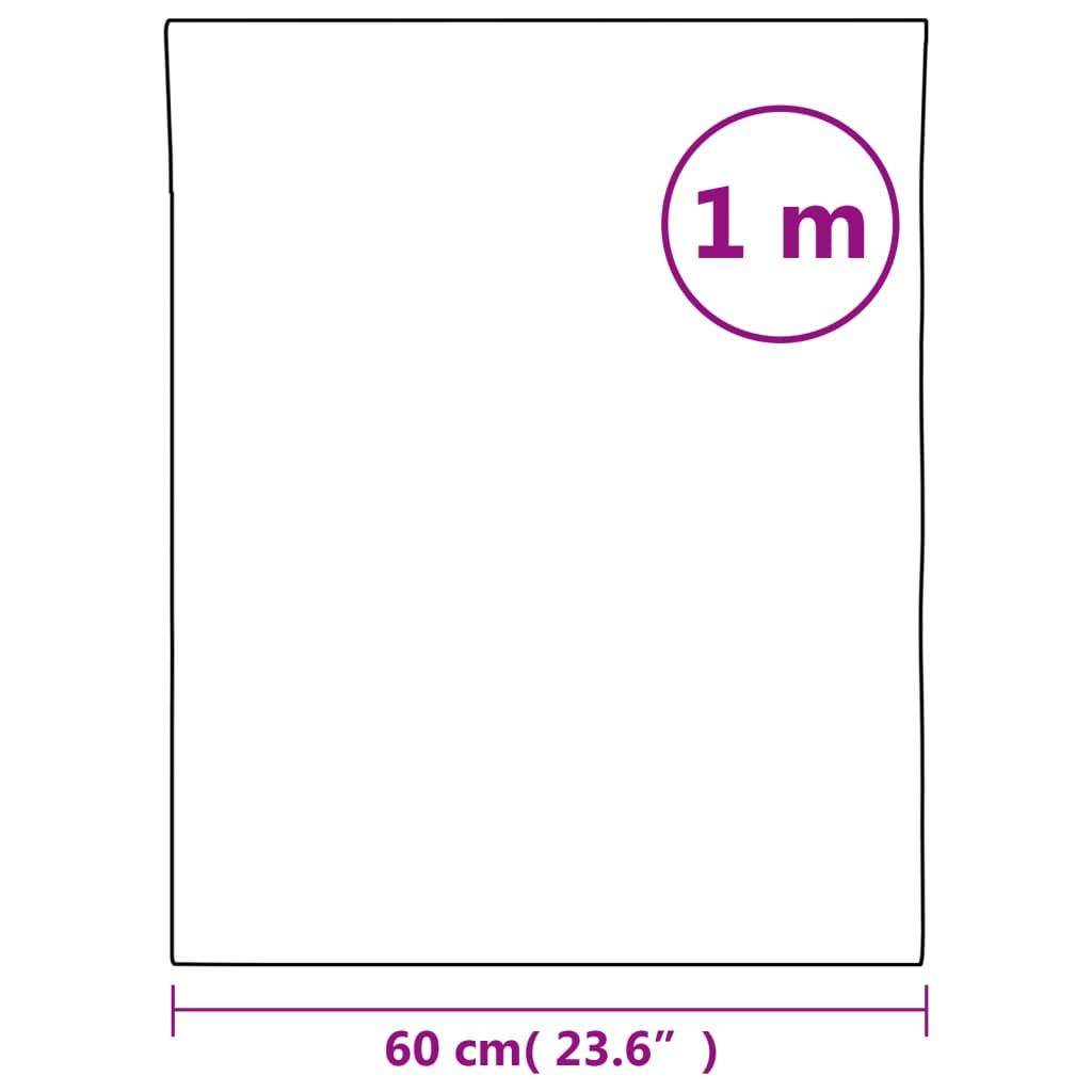 Pellicole a Specchio 2 pz Autoadesive 60x100 cm in PET