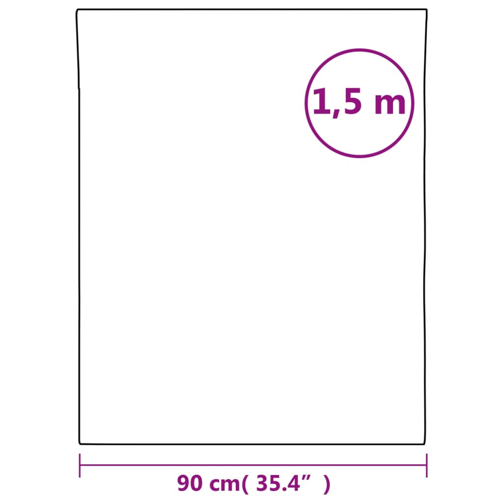 Pellicole a Specchio 2 pz Autoadesive 90x150 cm in PET