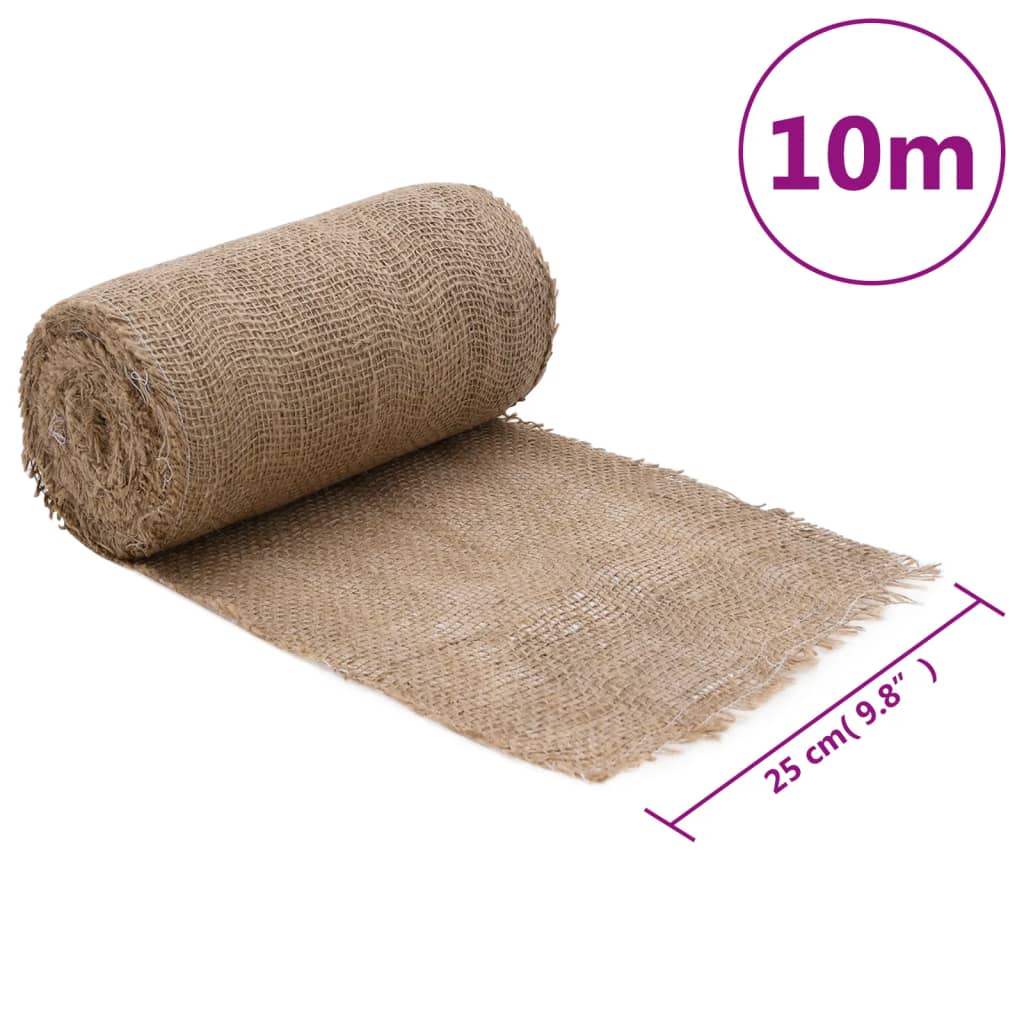 Rotolo in Iuta 0,25x10 m 100% Iuta 200 gsm
