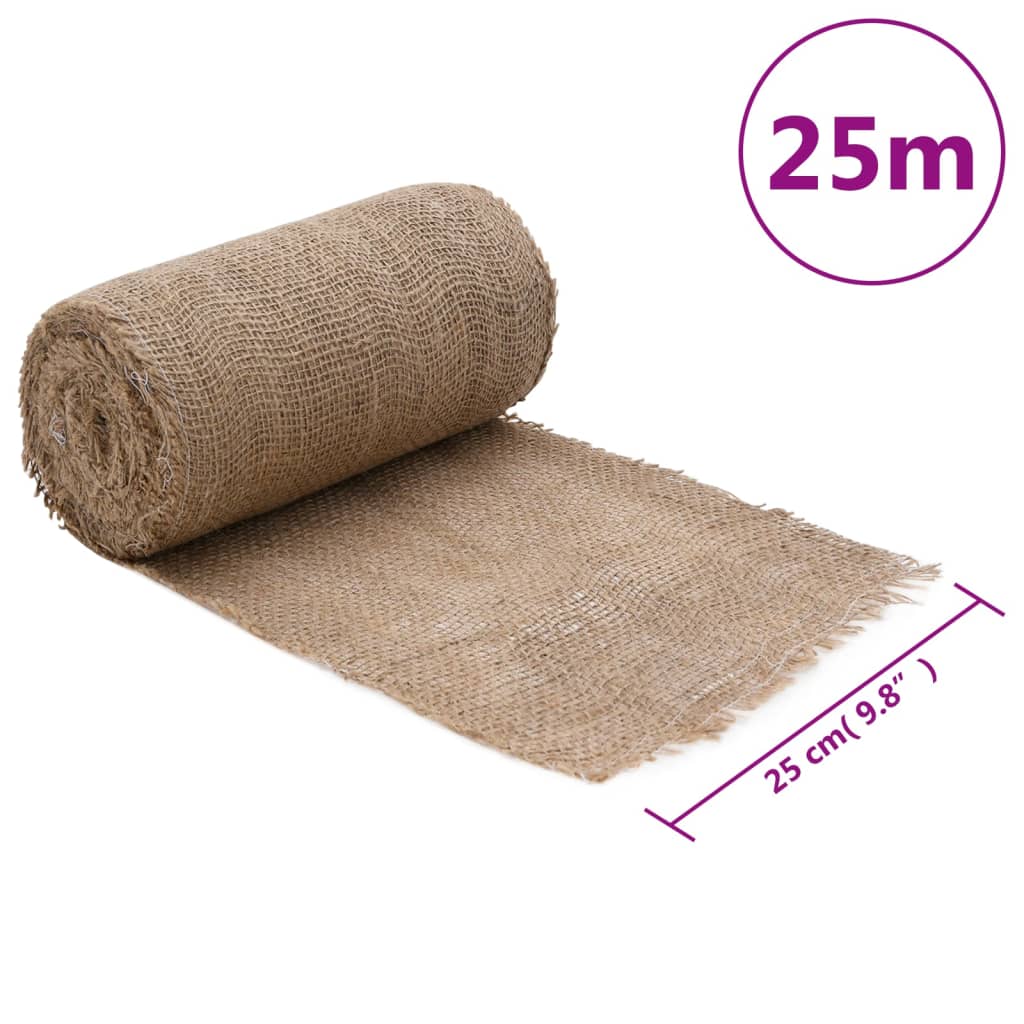 Rotolo in Iuta 0,25x25 m 100% Iuta 200 gsm