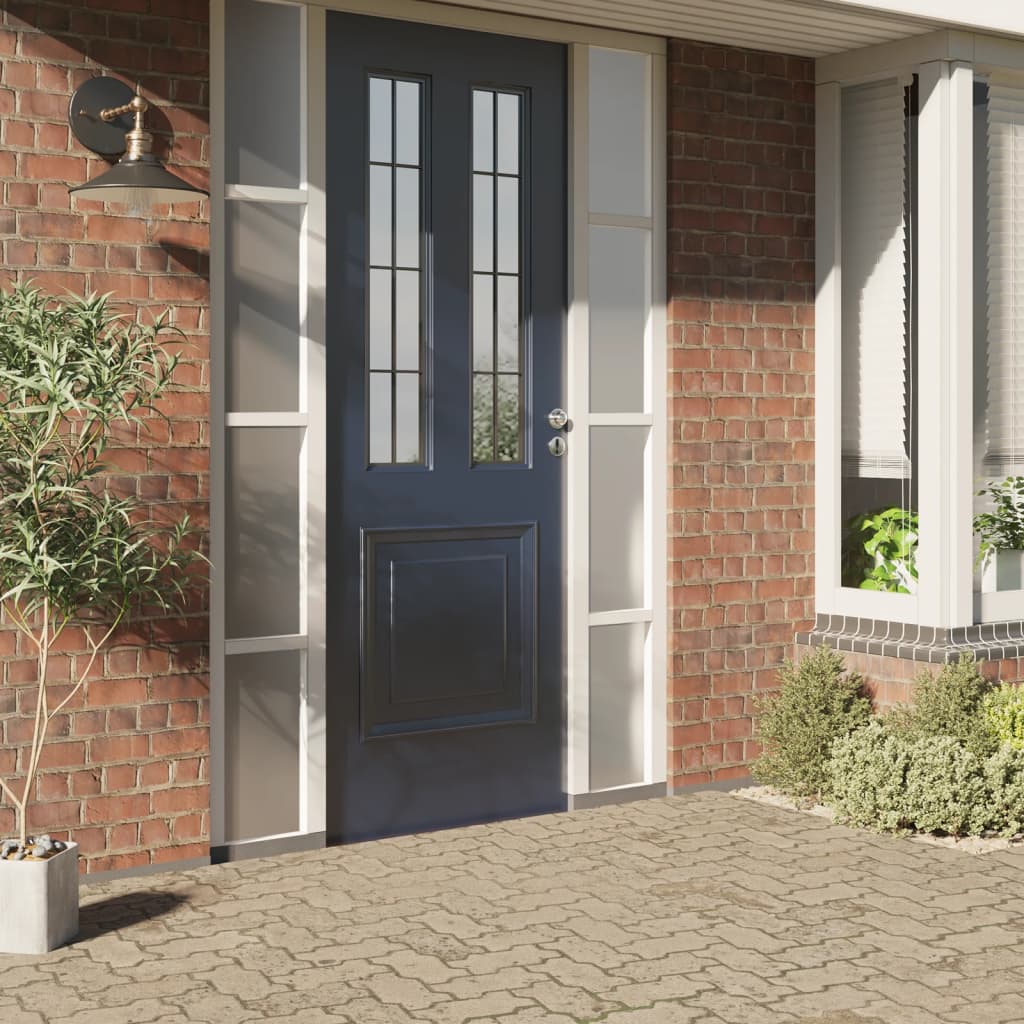 Pellicola Statica Smerigliata Grigio 45x500cm PVC