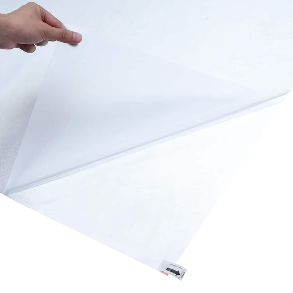 Pellicola Statica Smerigliata Grigio 45x1000 cm PVC