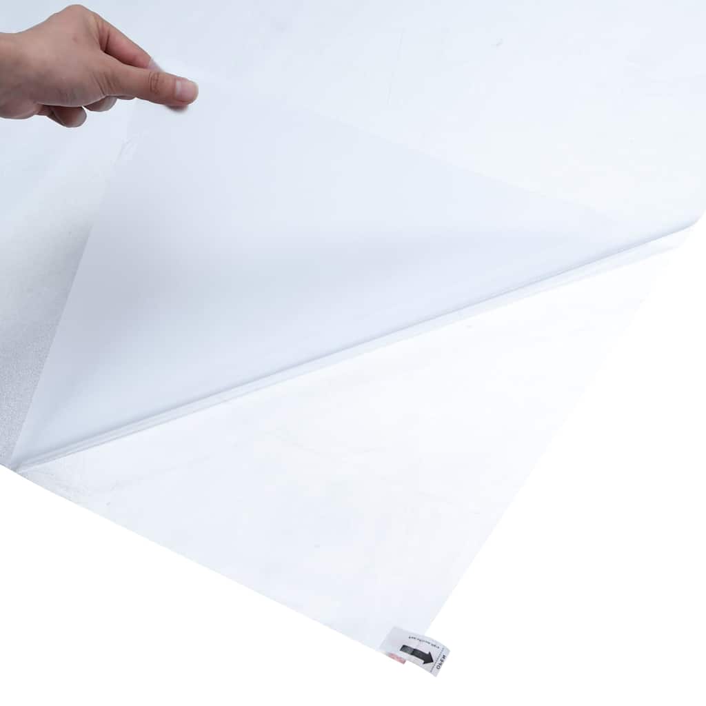 Pellicola Statica Smerigliata Grigio 60x2000 cm PVC